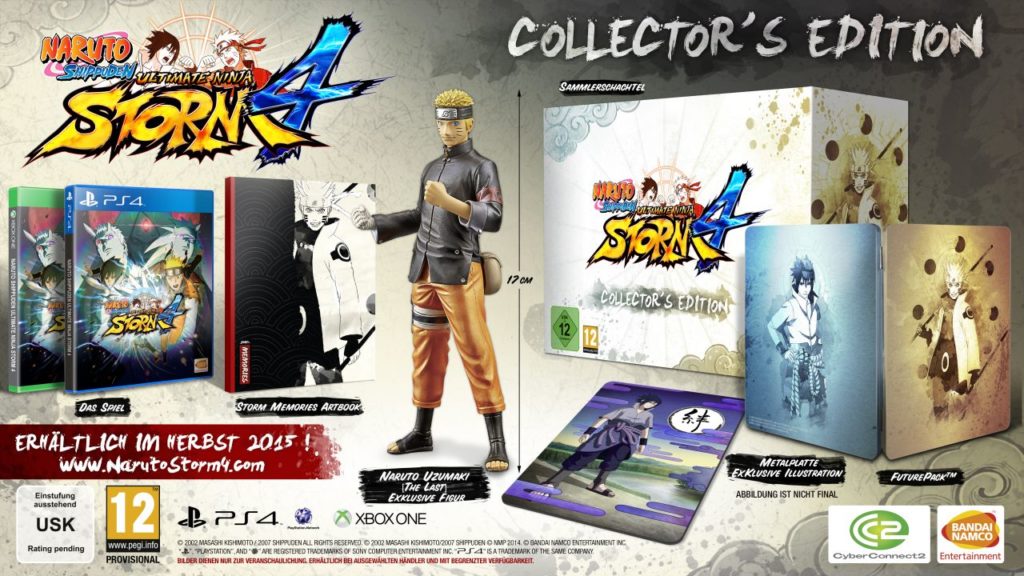 Naruto Shippuden Ultimate Ninja Storm 4 collectors edition