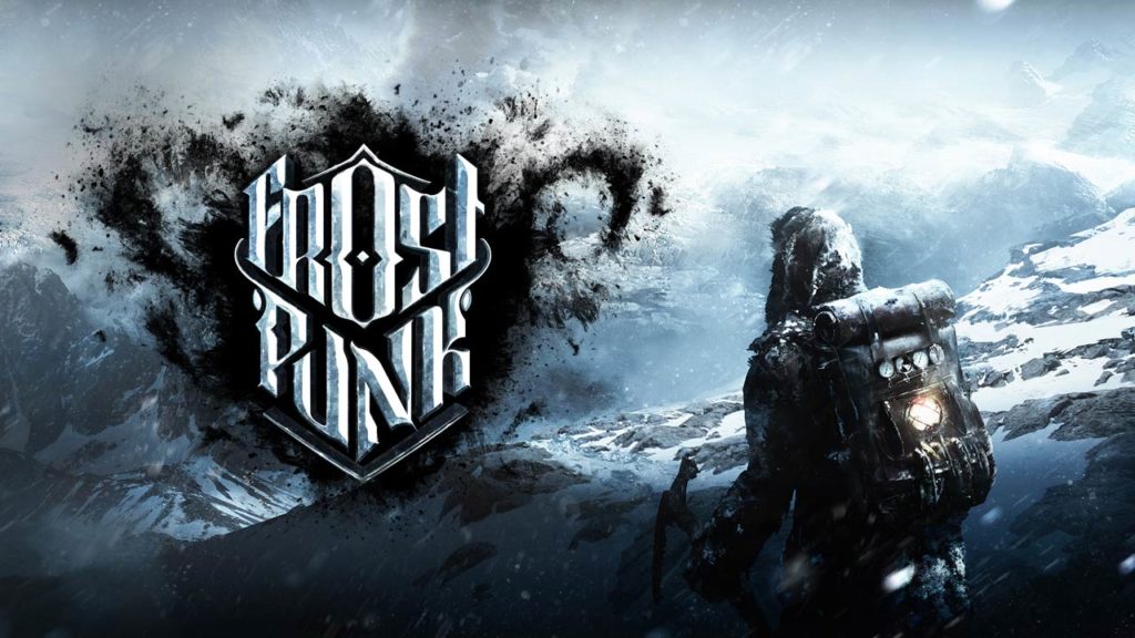 Frostpunk Launch Trailer Zum Release Der Console Edition   Frostpunk Logo 1024x576 